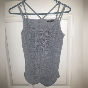 💌 5 for 15 - Small Grey Tanktop with Runched Bottom